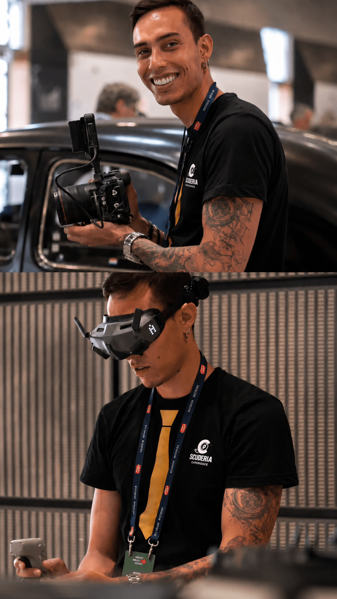 1000 Miglia Warm Up Switzerland: momento dal materiale core del progetto.
