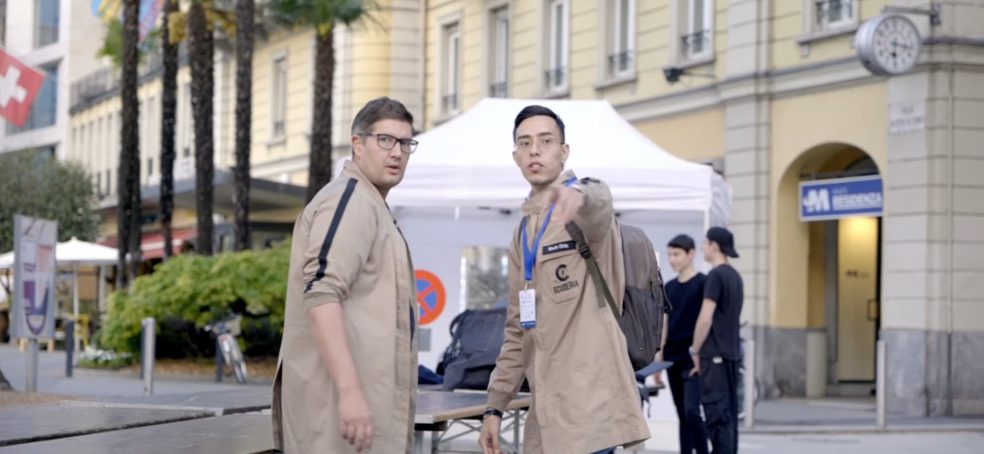 1000 Miglia Warm Up Switzerland: momento dal materiale core del progetto.