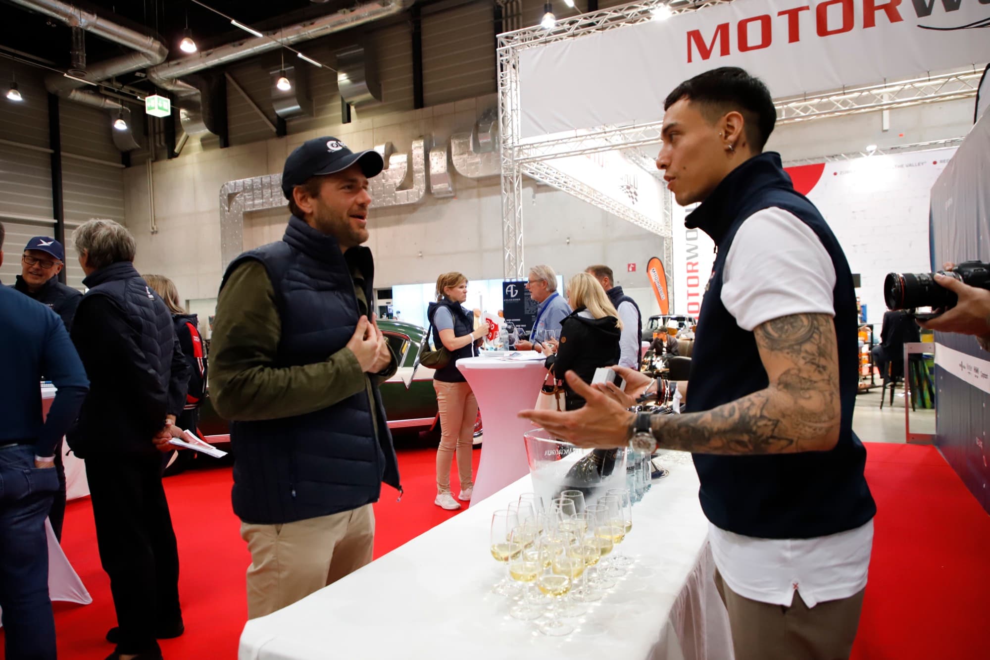 Presenza del marchio Scuderia Classiche allo stand Swiss Classic World.